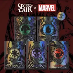 SECRET LAIR - VENOM LANDS RAISED FOIL EDITION Spider-Man: Mana Symbiote Sealed - Image 1