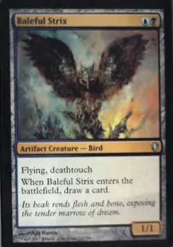 Baleful Strix - Commander 2013: #177, Magic: The Gathering Lp C283 - Image 1