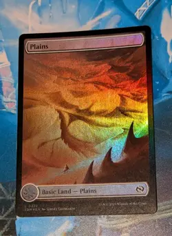 MTG *FOIL FULL ART* Tarkir : Dragonstorm PLAINS NM - Image 2