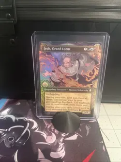 MTG Magic The Gathering Avatar Iroh Grand Lotus Showcase Borderless Foil - Image 1