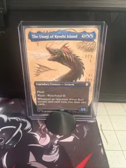MTG Borderless The Unagi of Kyoshi Island Avatar: The Last Airbender Near-Mint!! - Image 1