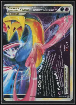 Pokemon TCG Triumphant #100/102 Darkrai & Cresselia Legend (Bottom) - Image 1