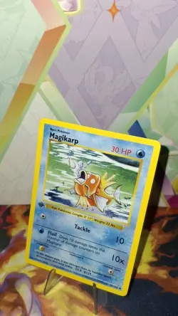 Pokemon TCG 1st Edition Base Set Shadowless Magikarp 35/102 NM/M - Image 3