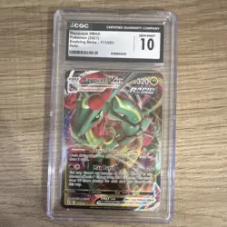 Pokemon Rayquaza VMAX 111/203 Evolving Skies Ultra Rare Holo CGC 10 - Image 1