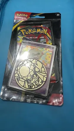 Pokemon TCG Phantasmal Flames Blister Pack Factory Sealed Whimsicott Promo - Image 1