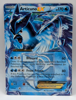 Pokemon TCG Plasma Storm - Team Plasma Articuno EX # 25/135 - Ultra Rare Holo - Image 1