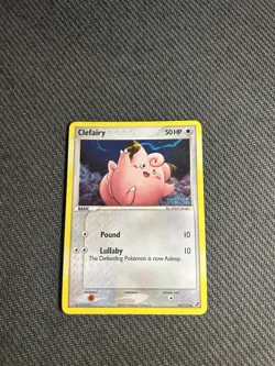 Pokemon TCG Clefairy 53/115 Unseen Forces Reverse Holo MP - Image 3