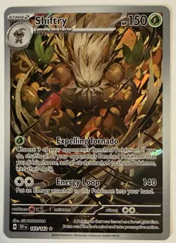 Shiftry Pokemon (2024) Temporal Forces 163/162 Near Mint - Image 1