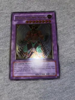 Yu-Gi-Oh! Elemental Hero Wild Wingman Ultimate Rare Euro Nm/Vlp EOJ-EN035 - Image 3