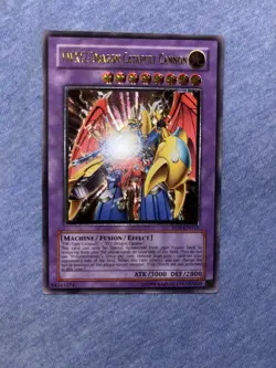 Yu-Gi-Oh! VWXYZ-Dragon Catapult Cannon Ultimate Rare Vlp/Lp EEN-EN033 - Image 2