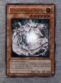Yu-Gi-Oh! Cyber Barrier Dragon Ultimate Rare EURO Vlp SOI-EN006 - Image 1