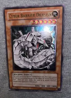 Yu-Gi-Oh! Cyber Barrier Dragon Ultimate Rare EURO Vlp SOI-EN006 - Image 4