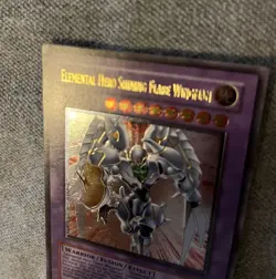 Yu-Gi-Oh! Elemental Hero Shining Flare Wingman Ultimate Rare Euro Lp EEN-EN036 - Image 5