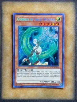 Yugioh Goddess of Sweet Revenge LCKC-EN106 Secret Rare NM - Image 1
