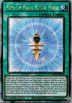 Yugioh Rank-Up-Magic Astral Force MP24-EN035 1st Edition Quarter Century Secret - Image 1