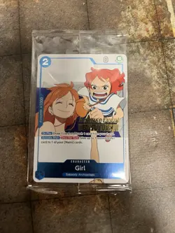 One Piece TCG Promo Card P-096 Girl (NAMI heroines) English WINNER - Image 1