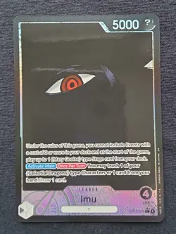 One Piece CCG TCG Imu Alternate Art Leader OP13 Carrying On His Will - Image 1