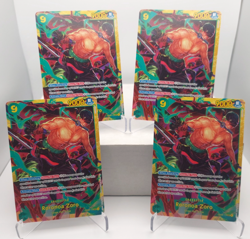 Roronoa Zoro Playset - OP06-118 x4 - Learn Together Reprint - One Piece TCG - Image 1