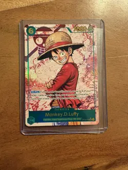 Monkey D Luffy Alt Art (SEC*) OP13-118 - Carrying on His Will ONE PIECE ENGLISH - Image 1