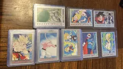 Vintage 1989 Bird Studio Lot 35 Dragon Ball Z Series 2 Collection Card w Prisms - Image 1