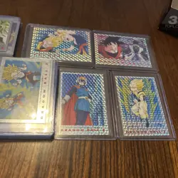 Vintage 1989 Bird Studio Lot 35 Dragon Ball Z Series 2 Collection Card w Prisms - Image 3
