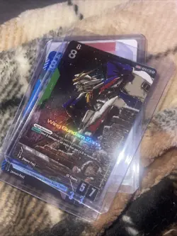 Wing Gundam Zero GD01-024 LR+ Alt Art GUNDAM TCG CARD ENGLISH NEWTYPE RISING - Image 2