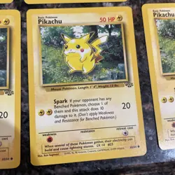Pokemon TCG Pikachu Jungle Card 60/64 Unlimited Common Lot X9 - Image 4