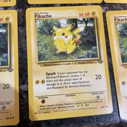 Pokemon TCG Pikachu Jungle Card 60/64 Unlimited Common Lot X9 - Image 5