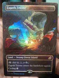 Zagoth Triome (Showcase) Ikoria: Lair of Behemoths Foil - Image 1