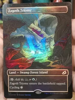 Zagoth Triome (Showcase) Ikoria: Lair of Behemoths Foil - Image 1