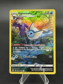 Vaporeon - TG02/TG30 - Brilliant Stars - Trainer Gallery - NM - Pokemon TCG - Image 1