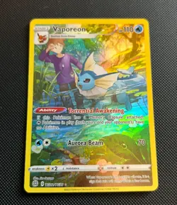 Pokemon Vaporeon TCG TG02/TG30 Trainer Gallery Set Brilliant Stars - Image 1