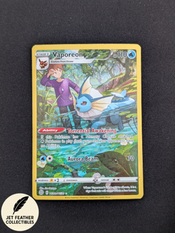 Vaporeon TG02/TG30 Swsh09: Brilliant Stars Trainer Gallery Holo Pokemon TCG - Image 1