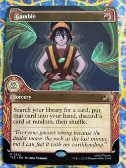 Gamble (Showcase) Avatar: The Last Airbender: Eternal-Legal Regular - Image 1
