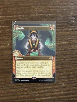 Gamble (Showcase) Avatar: The Last Airbender: Eternal-Legal Regular - Ships Now! - Image 1