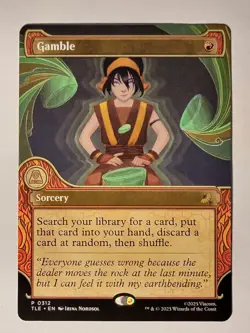 Gamble (Showcase) Avatar: The Last Airbender: Eternal-Legal Regular - Image 1