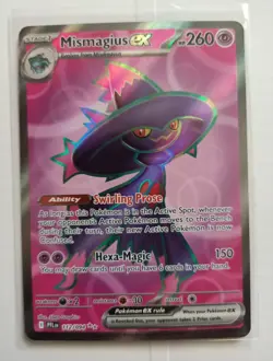 Mismagius ex 112/094 Ultra Rare Full Art NM Pokemon Card Phantasmal Flames PFL - Image 1