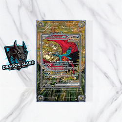Pokemon Roaring Moon EX SIR 162/131 Prismatic Evolutions Extended Artwork Case - Image 1