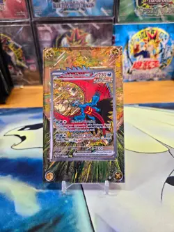 Pokemon Roaring Moon EX SIR 162/131 Prismatic Evolutions Extended Artwork Case - Image 3