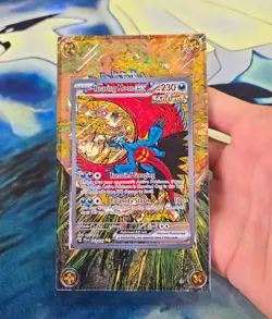 Pokemon Roaring Moon EX SIR 162/131 Prismatic Evolutions Extended Artwork Case - Image 4