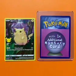 Pikachu Full Art Holo 005/025 Pokemon Card Celebrations 25th NM 5/25 Fat English - Image 1