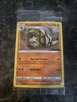 Pokemon TCG Sandaconda 082/163 EB Games SEALED Promo - Battle Styles NM Card - Image 1