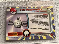 2000 Pokemon TV Animation Edition - Holo Foil card 81 Magnemite - Image 2