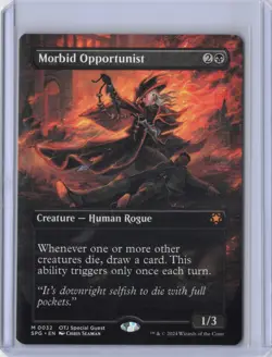 Morbid Opportunist (Borderless) Special Guests Outlaws of Thunder Junction NM 32 - Image 1