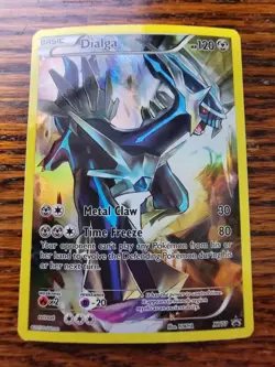DIALGA XY77 Holo MYTHICAL Full Art Black Star Promo 2015 Pokemon Card - MP - Image 1