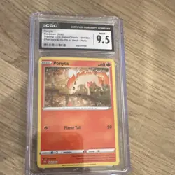 Pokemon Ponyta 004/034 Trading Card Game Classic Holo CGC 9.5 TCG Card - Image 1
