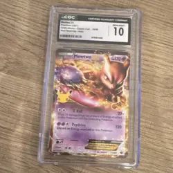 Pokemon Mewtwo EX 54/99 Celebrations Classic Collection Holo CGC 10 TCG Card - Image 1