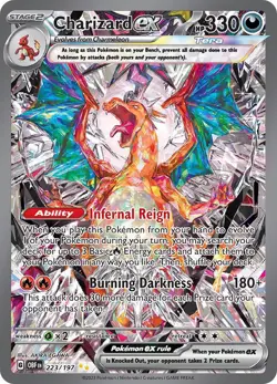 🔥 Charizard EX Pokemon Card - Infernal Reign & Burning Darkness attack 🔥 315‼ - Image 1