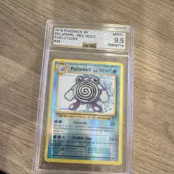 Pokemon Poliwhirl 24/108 XY Evolutions Reverse Holo AGS 9.5 TCG Card - Image 1