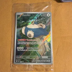 Pokemon Card Snorlax SVP 051 Scarlet & Violet 151 Black Star Promo NM sealed - Image 1